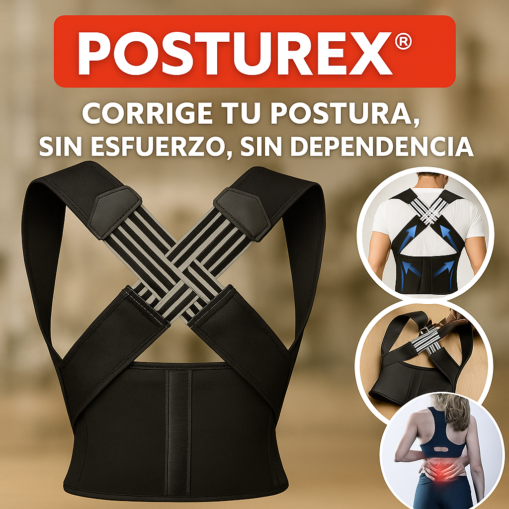 Posturex® CORRECTOR DE POSTURA AJUSTABLE